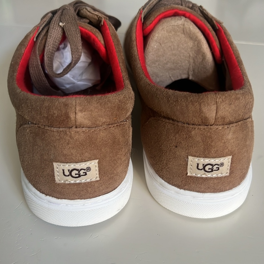 New, UGG womens’s 10, Brown Suede Sneakers - Picture 8 of 13
